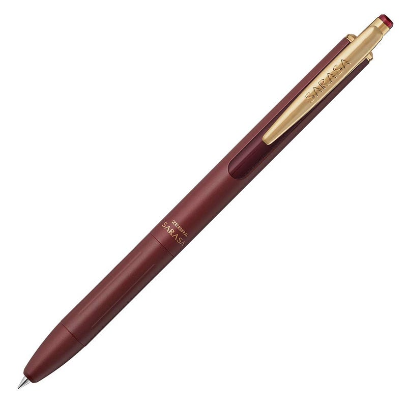 Zebra Technologies Zebra Gel Ballpoint Pen, Sarasa Grand 0.5mm Vintage Color, Red Black (P-JJ56-VRB) - Image 1